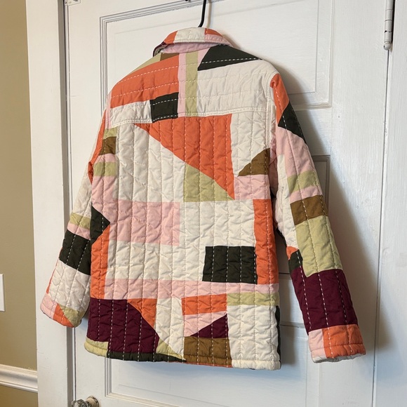 Women’s XS Gee’s Bend Quilted Patchwork Jack - Picture 5 of 9